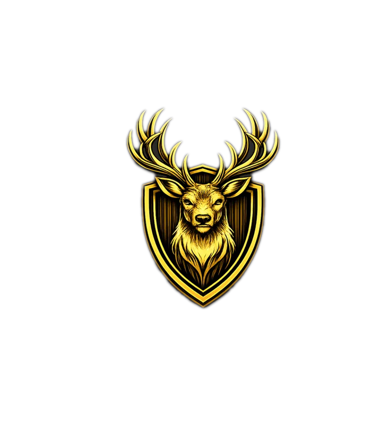 Jagdschule Piktogramm Hirsch